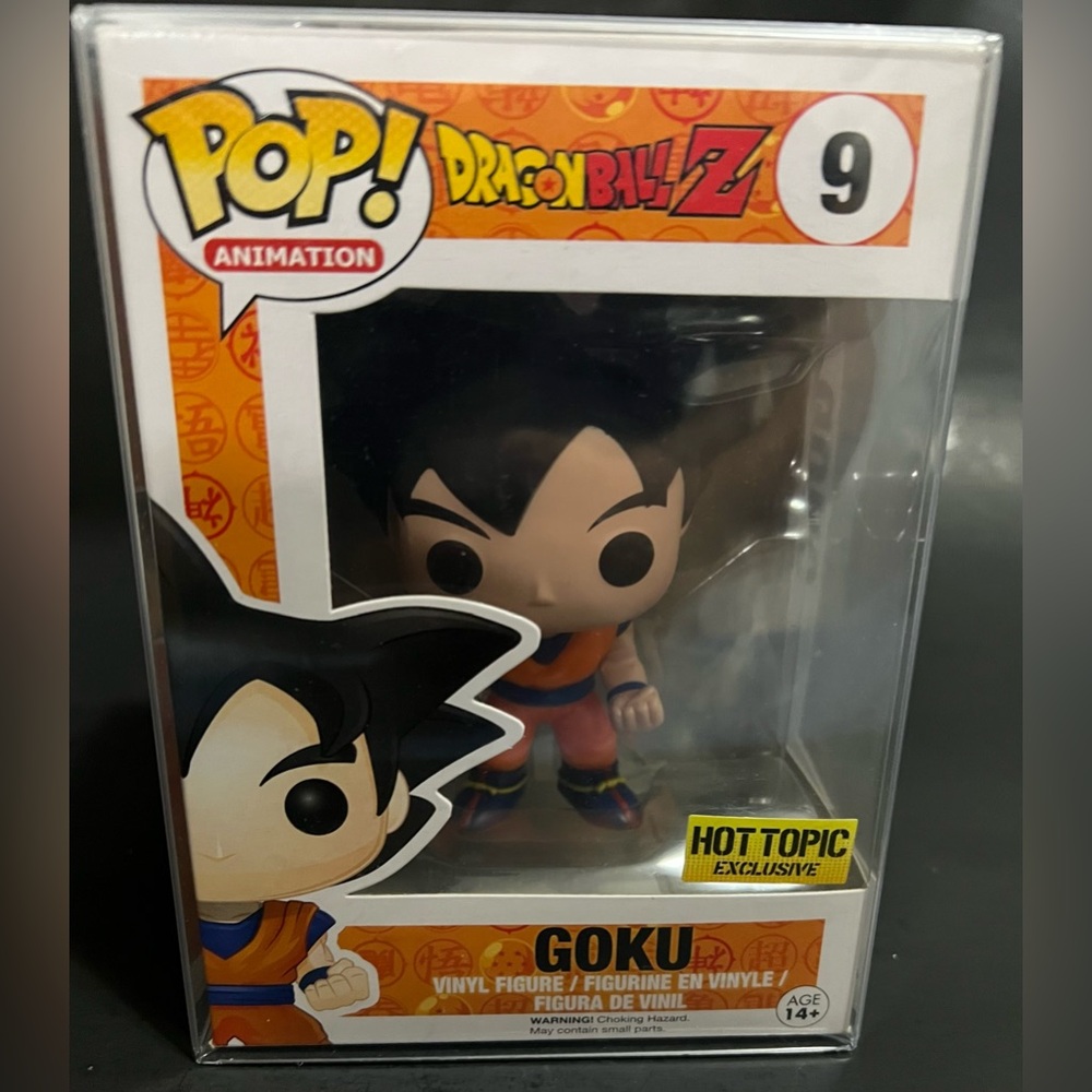 Funko Pop Animation DragonBall Z Goku #9 HotTop Exclusive